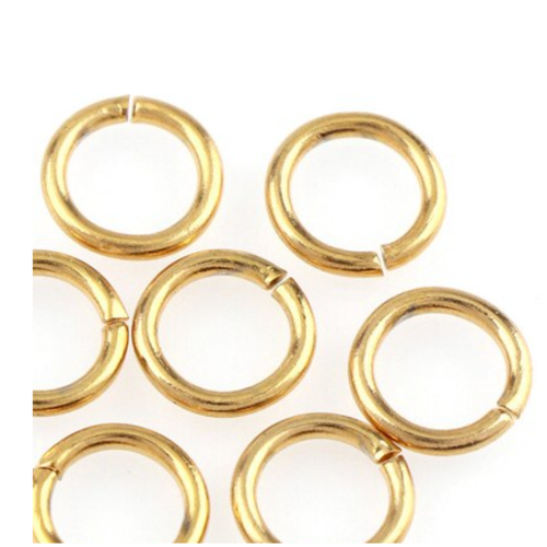 900 anneaux ouvert 5mm doré