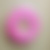 Bobine de ruban 9 mm  d'organdi  rose