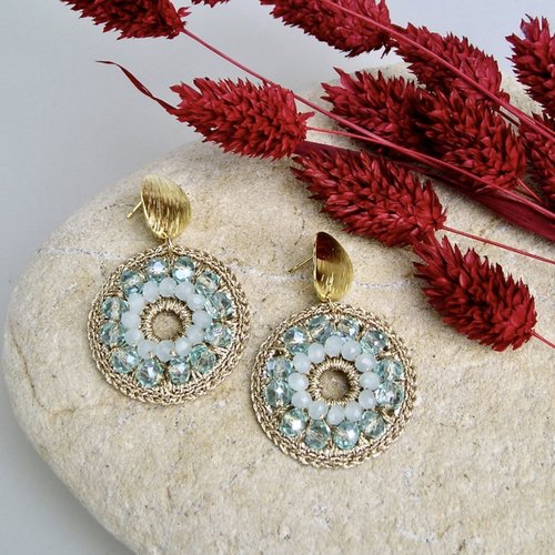 Boucles d'oreille axona