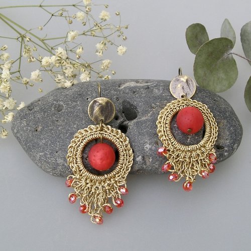 Boucles d'oreille kali