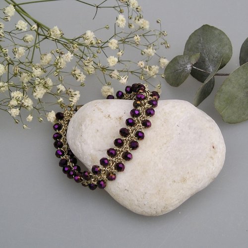 Bracelet duo de perles