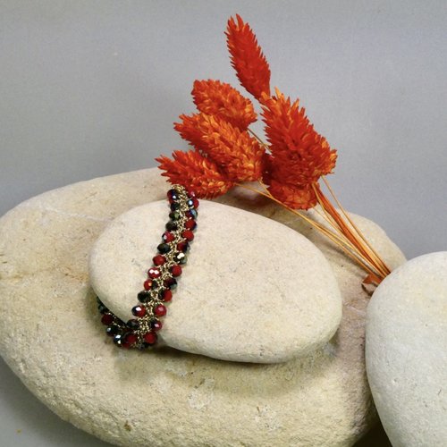 Bracelet duo de perles