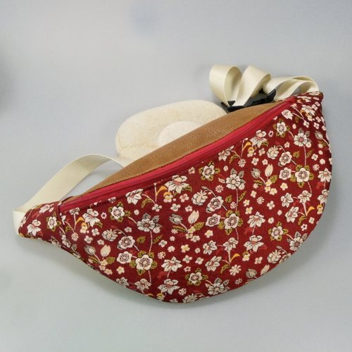Sac banane rouge