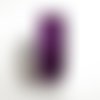 Ruban violet polyester 2,5 cm x 1m 