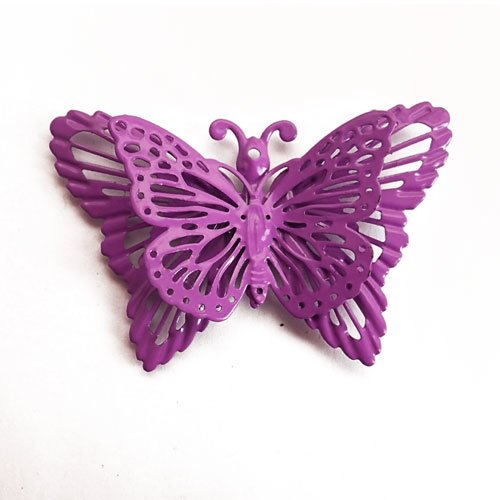 Magnet papillon violet