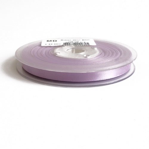 Ruban parme satin 6 mm x 1 m