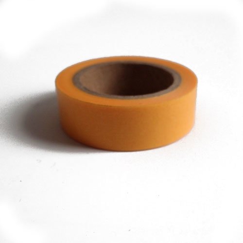 Masking tape jaune 15 mm x 10 m