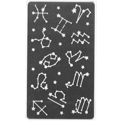 Plaque de découpe en acier signes astrologiques en constellation