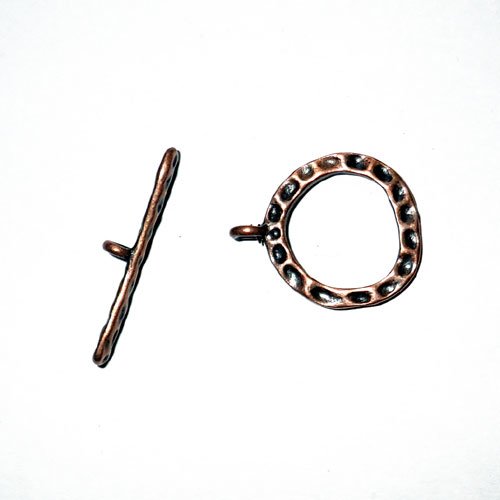 Fermoirs cuivre toggle x 2