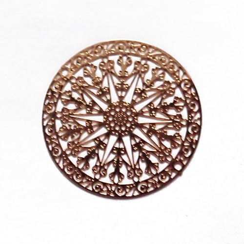 Estampe dorée soleil