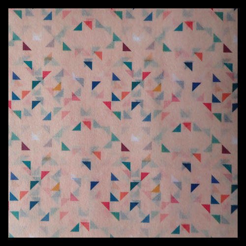 Papier de soie triangles 40 x 60 cm