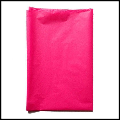 Papier de soie rose 50 x 75 cm