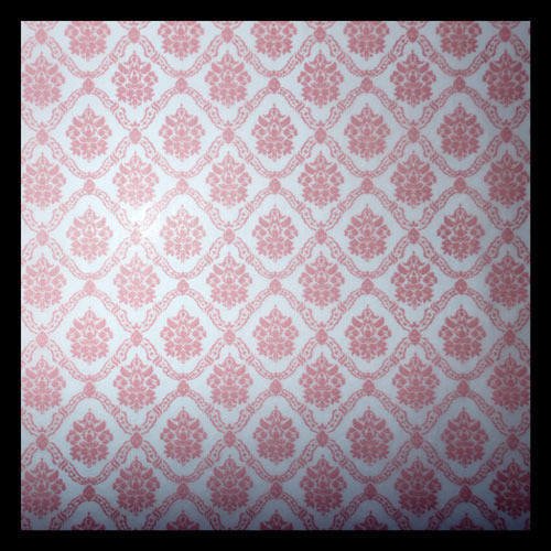 Papier de soie rose et blanc 40 x 60 cm