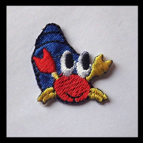 Applique à repasser bernard l'hermite 