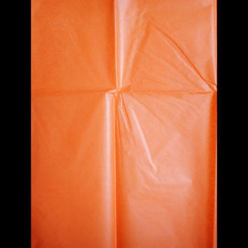 Papier de soie orange 70 x 50 cm