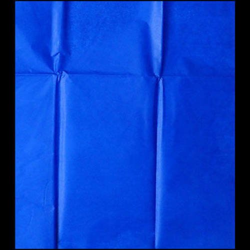 Papier de soie bleu foncé 70 x 50 cm