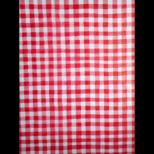 Papier de soie décopatch à carreaux rouges 39 x 30 cm