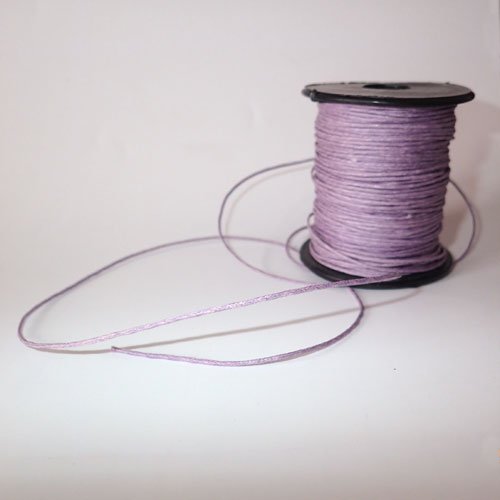 Fil de coton violet 0,7 mm x 1m
