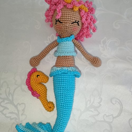 Sirène au crochet