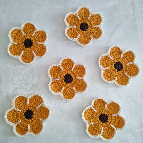 Fleur au crochet