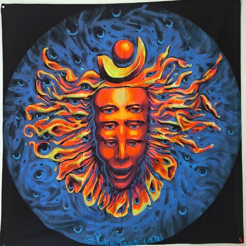 Tenture masque shpongle
