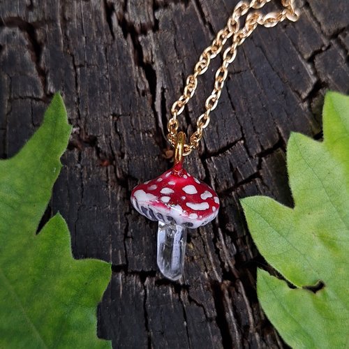 Collier champignon