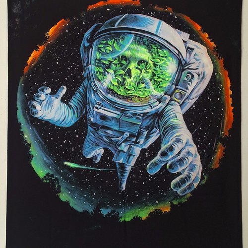 Tenture murale astronaute