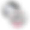 Badge infirmière personnalisé avec prénom, 50 mm