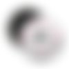 Badge ambulancière personnalisé avec prénom, 50 mm