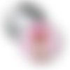 Badge octobre rose 50 mm