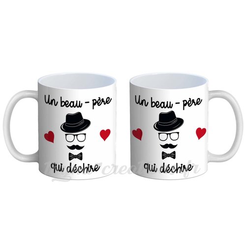 Mug un beau père qui déchire