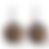 Boucle d’oreilles style frida, dormeuse originale style frida