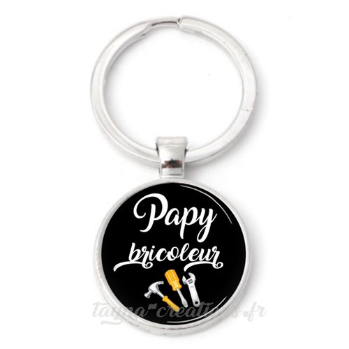 Porte clés papy, idée cadeau fête des papys ou noël