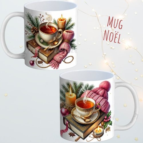 Mug de noël, cadeau de noël