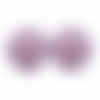 Puce chat licorne, boucle d'oreille licorne cabochon verre 12 mm