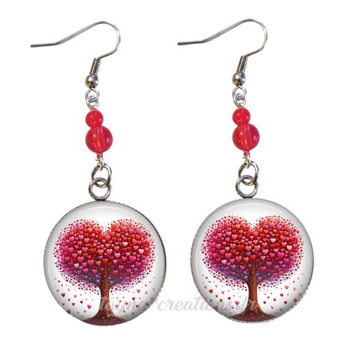 Boucles d’oreilles  arbre de vie
