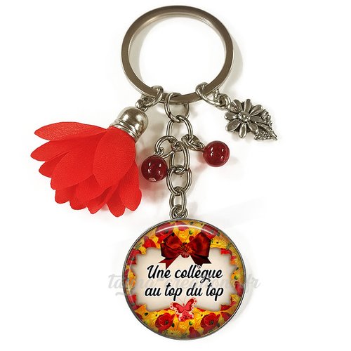 Porte-clés une collègue au top du top