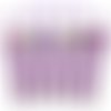 Stylo bille violet avec cabochon chat – cadeau original pour les amoureux des chats