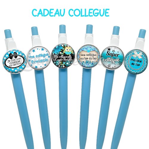 Stylo bille  collègue, cadeau collègue, cadeau retraite