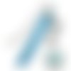 Marque pages arbre de vie bleu, cadeau marque pages pour livre