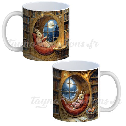 Mug lapin, idée cadeau pour les amoureux des lapins