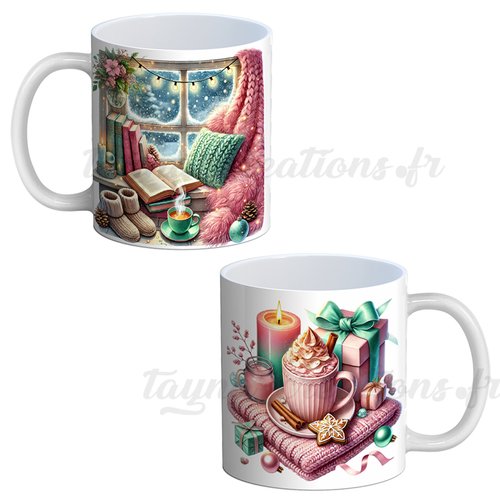Mug de noël, cadeau de noël