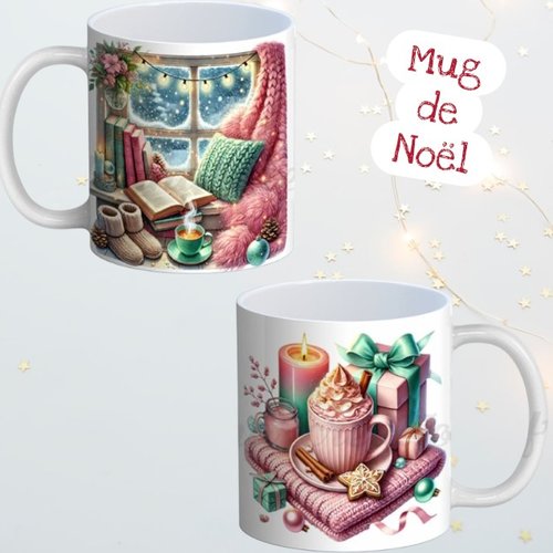Mug de noël, cadeau de noël