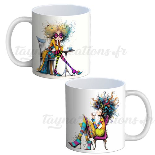 Mug femme humoristique– cadeau mug