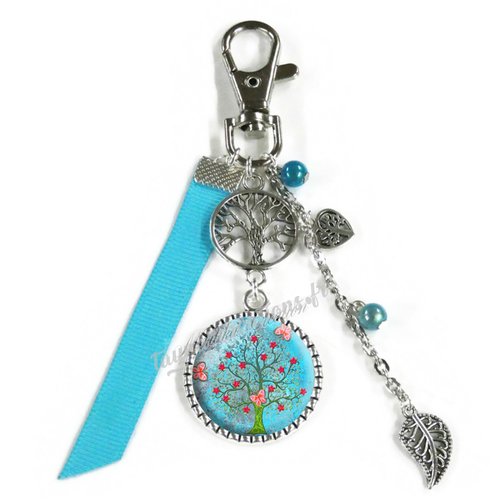 Porte-clés arbre de vie , idée cadeau pour elle