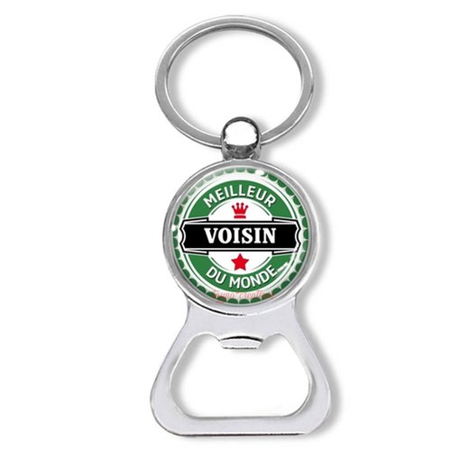 Porte clés voisin, décapsuleur meilleur voisin