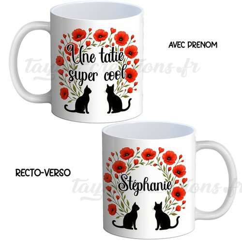 Mug tatie– cadeau mug une tatie super cool