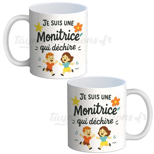 Mug je suis une monitrice qui déchire