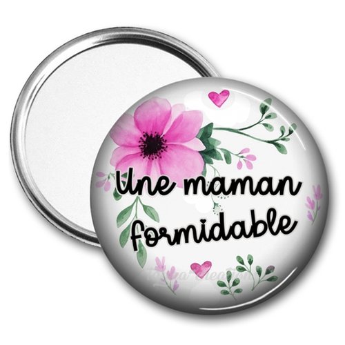 Miroir de poche – une maman formidable, deux tailles disponibles
