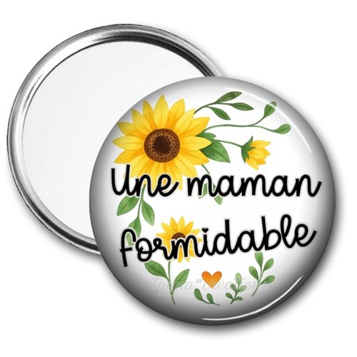 Miroir de poche – une maman formidable, deux tailles disponibles